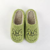 NEW CHRISTMAS GRINCH WARM COTTON SLIPPERS_CWSHS0744