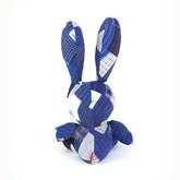 HANDMADE INDIGO DYE PATCHWORK FABRIC ANIMAL DOLL_CWMM6038