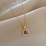 2024 NEW DREAM BLUE STARRY SKY NECKLACE_CWAJE2435