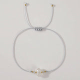 AMETHYST SEMI PRECIOUS GEMSTONE BRACELET_CWAB4642