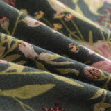 FLORAL PRINT WINTER SCARF SOFT ELEGANT LONG SHAWL_CWASC0462
