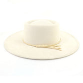 COUPLE WIDE BRIM HAT FLAT BRIM GENTLEMAN HAT_CWAH1771