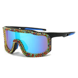 LARGE FRAME DIAMOND COLORFUL WINDPROOF SUNGLASSES_CWASG0841