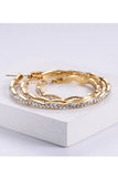 18K Gold Plated Stainless Steel Earrings_Cwaje0396
