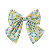 CHILDRENS SIMPLE FLORAL BOW HAIRPIN_CWAHA2366