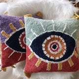DEVIL EYE PATTERN BOLSTER PILLOW FOR COUCH_CWMM0237