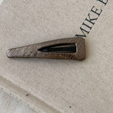 Faux Leather Geometric Bb Clip Elegant Hairpin_Cwaha08051