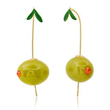 FRESH FRUIT VEGGIE 18K GOLD PLATED EARRINGS_CWAJE5067