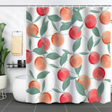DIGITAL PRINTING FRUIT ISOLATION SHOWER CURTAIN_CWMM1793