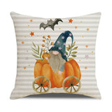 HALLOWEEN PUMPKIN CAR LINEN PILLOWCASE_CWMM1353