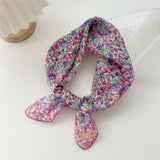COTTON LINEN SQUARE SCARF BREATHABLE NECK WRAP_CWMS0673