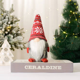 CHRISTMAS FOREST OLD MAN DOLL WINDOW DISPLAY_CWMM2922