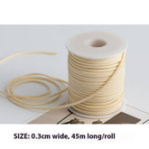 DIY BRAIDED ROPE WITH DEERSKIN VELVET_CWMM5743