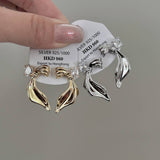 TEXTURE RIBBONS EARRINGS STUDS AND EARRINGS_CWAJE2023