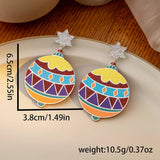 CHRISTMAS SIMPLE AND VERSATILE CARTOON EARRINGS_CWAJE1833