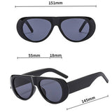 BOLD WIDE LEG TOAD SUNGLASSES FOR STREET STYLE_CWASG1175