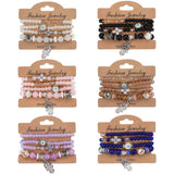 BOHEMIAN PALM EYES CROSS BRACELET_CWAJE2216