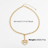 Womens Diamond Pearl Heart Pendant Necklace