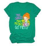 POSITIVE MESSAGE TEE TAKE CHANCES PRINT_CWTTS1484