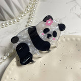 Cwaha4464_Girls Personalized Cute Panda Cartoon Hairpin