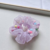 GIRLS CUTE COLORFUL BALL HAIR TIE_CWAHA1847