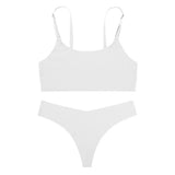 Women Plus Size T-Underwear Bra Set_Cwmu0052