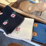 KNIT SCARF FOR WOMEN SOFT FAUX CASHMERE SHAWL_CWASC1238