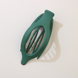 LEAF OVAL HAIR CLIP MINIMALIST CLAW BARRETTE_CWAHA6511