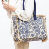 RETRO BOHEMIAN SHOULDER BAG TOTE BAG_CWAB1992