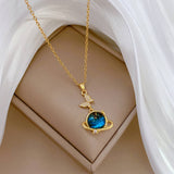 2024 NEW DREAM BLUE STARRY SKY NECKLACE_CWAJE2435