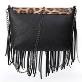 Women Leopard Tassel Shoulder Bag_Cwab0793