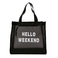 NEW LETTER MESH LARGE CAPACITY COSMETIC BAG_CWAB4455