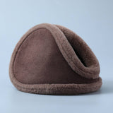 SOLID COLOR WARM SIMPLE FOLDABLE EARMUFFS_CWMM1423
