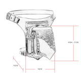 RETRO GOTHIC STEAMPUNK LEG BAG POCKET_CWAB0645