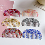 RETRO COLORFUL SPOTTED PATTERN COMB_CWMM1089