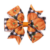 THANKSGIVING TURKEY PUMPKIN TAIL HAIR CLIP_CWAHA6681