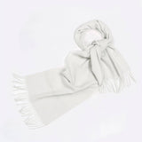 100% WOOL SIMPLE SOLID COLOR SCARF UNISEX_CWASC2296