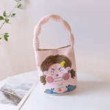 COZY PADDED BUCKET BAG KIDS HANDBAG_CWAB5607