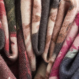 FLORAL PRINT SCARF SOFT COMMUTER WRAP FOR WOMEN_CWASC0471