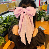 BIG BOW HEADBAND RIBBON HAIRPIN_CWAHA0855