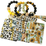 Western Style Cow Head Wallet With Silicone Beads_Cwab4993