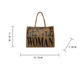 Vintage Letter Print Tote Canvas Bag_Cwab2681