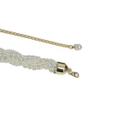 BELT FASHION PEARL BEADED BRAIDED WAIST CHAIN_CWABE0502