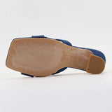 Women Versatile Outer Wear High Heel Slippers