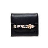 STYLISH SIMPLE FLORAL SHORT WALLET_CWAB2334