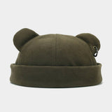 Cwah3170_Fashionable Iron Ring Hip-Hop Beanie Hat