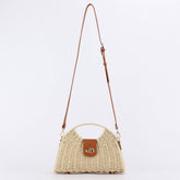 HIGH END FASHIONABLE PAPER ROPE WOVEN BAG_CWAB4710