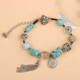 BOHEMIAN ETHNIC STYLE TASSEL RETRO BRACELET_CWAJE3964