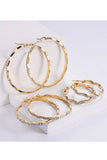 18K Gold Plated Stainless Steel Earrings_Cwaje0396