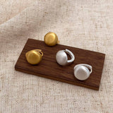 RETRO AND VERSATILE HIGH END BRUSHED EARRINGS_CWAJE3123